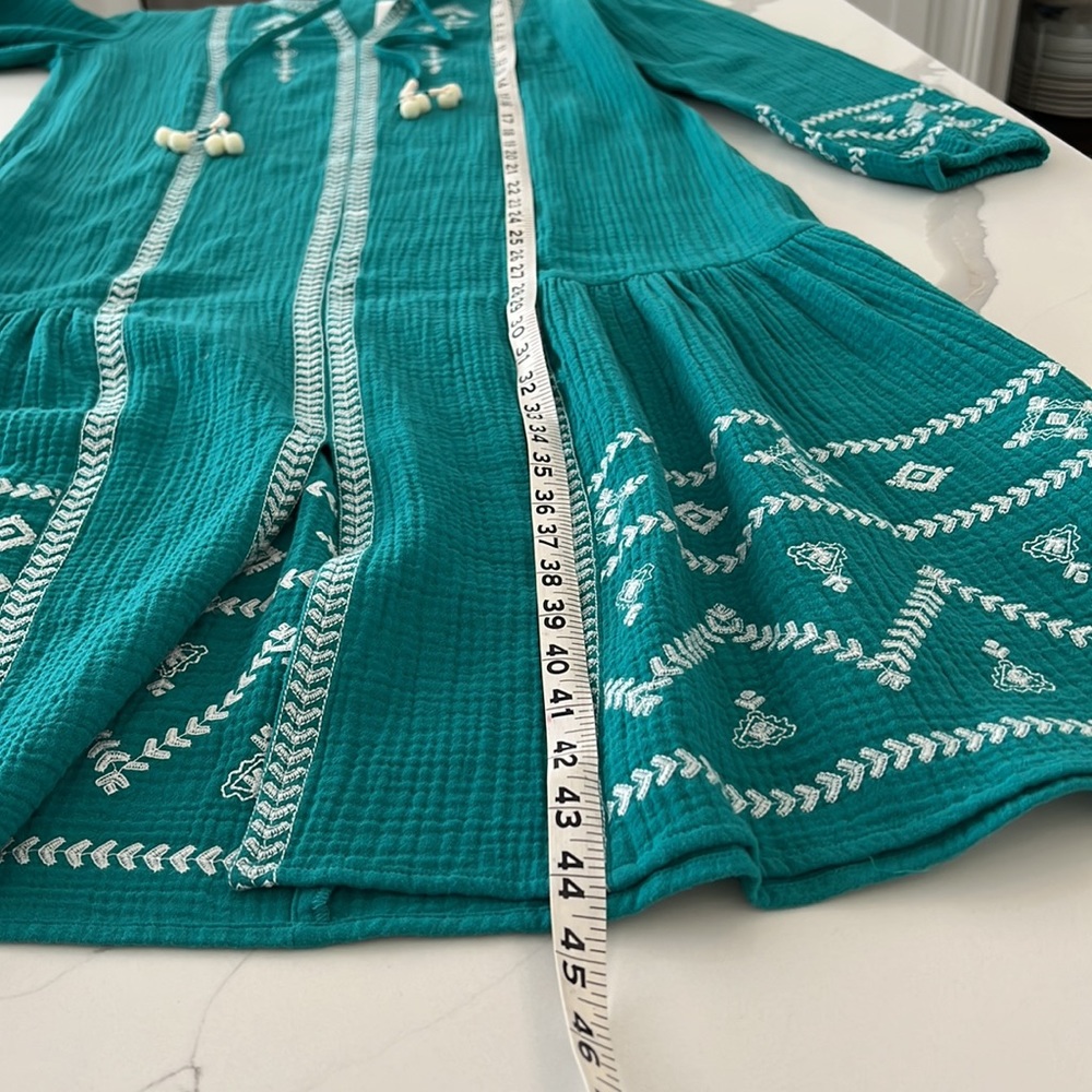 NWT Embroidered Green Midi
Dress Size XS - Picture 15 of 15